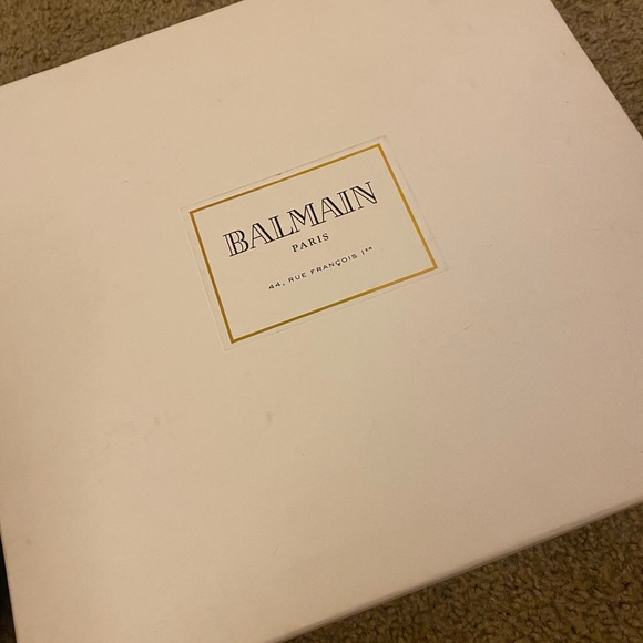 BALMAIN Ranger cartel combat boots with detachable strap - Picture 7 of 7